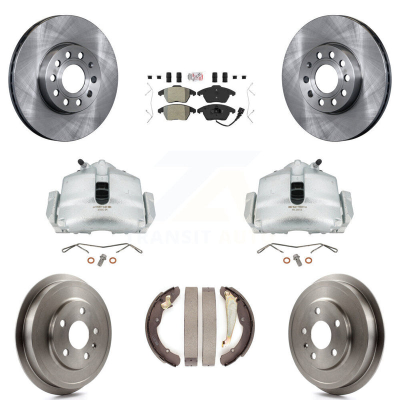 Transit Auto KC8-101442N Disc Brake Kit for 2011-2012 Volkswagen Jetta - Front and Rear product image