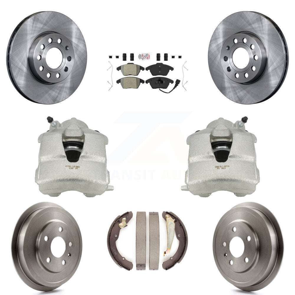 Transit Auto KC8-101445N Disc Brake Kit for 2011-2012 Volkswagen Jetta - Front and Rear product image