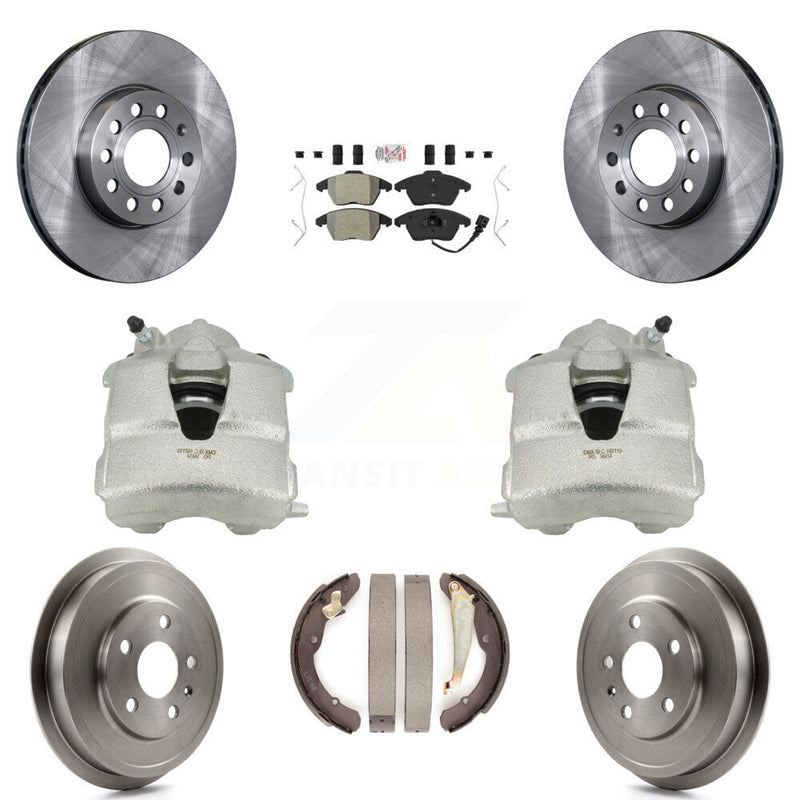 Transit Auto KC8-101445N Disc Brake Kit for 2011-2012 Volkswagen Jetta - Front and Rear product image