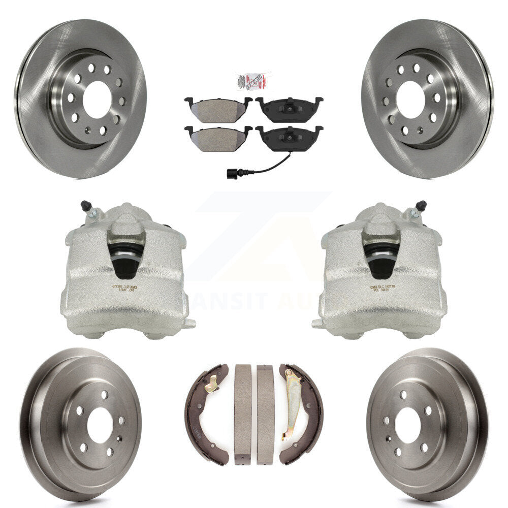 Transit Auto KC8-101446N Disc Brake Kit for 2011-2012 Volkswagen Jetta - Front and Rear product image