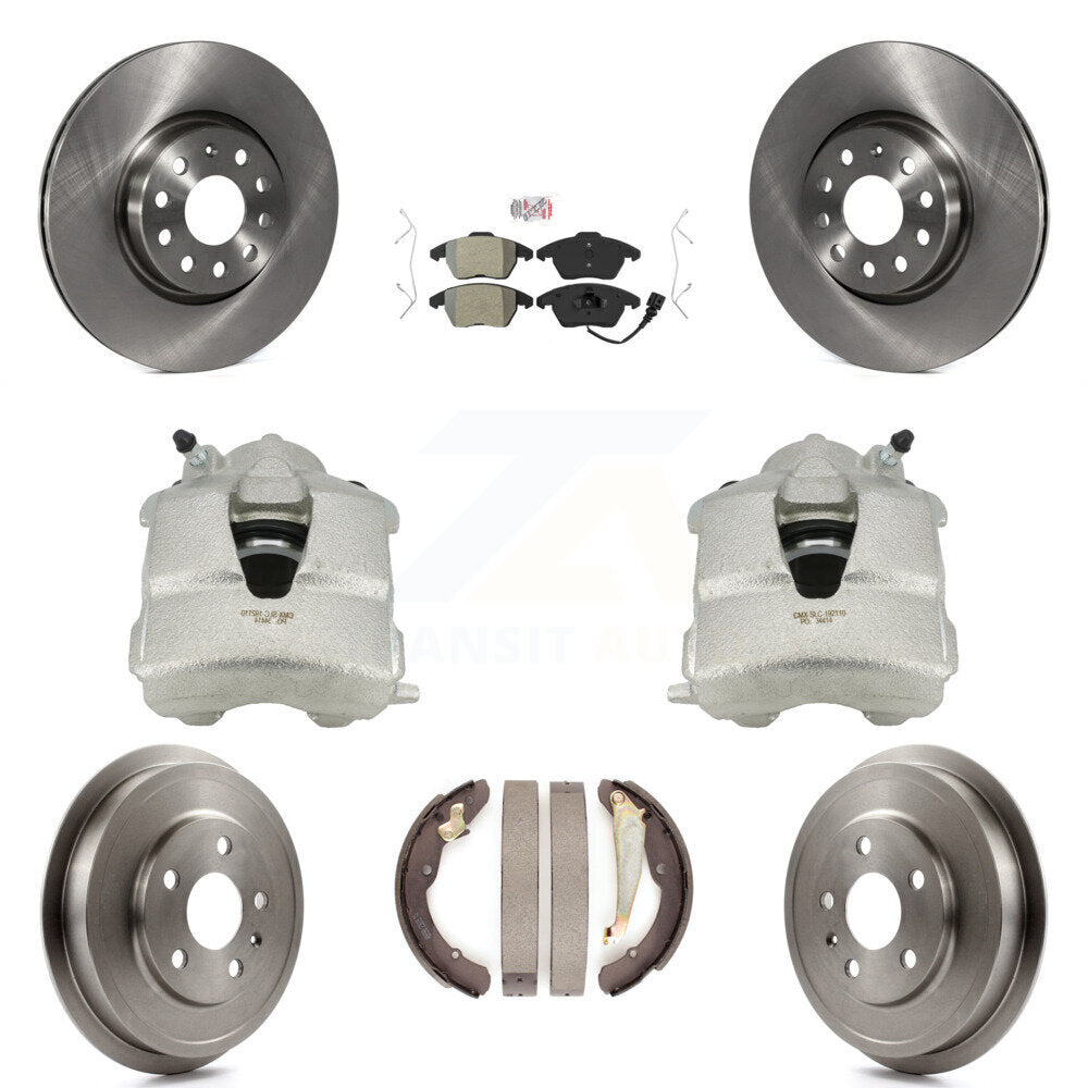 Transit Auto KC8-101447N Disc Brake Kit for 2011-2012 Volkswagen Jetta - Front and Rear product image