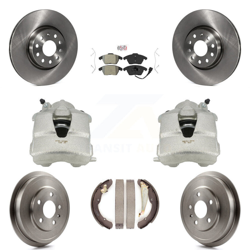 Transit Auto KC8-101447N Disc Brake Kit for 2011-2012 Volkswagen Jetta - Front and Rear product image
