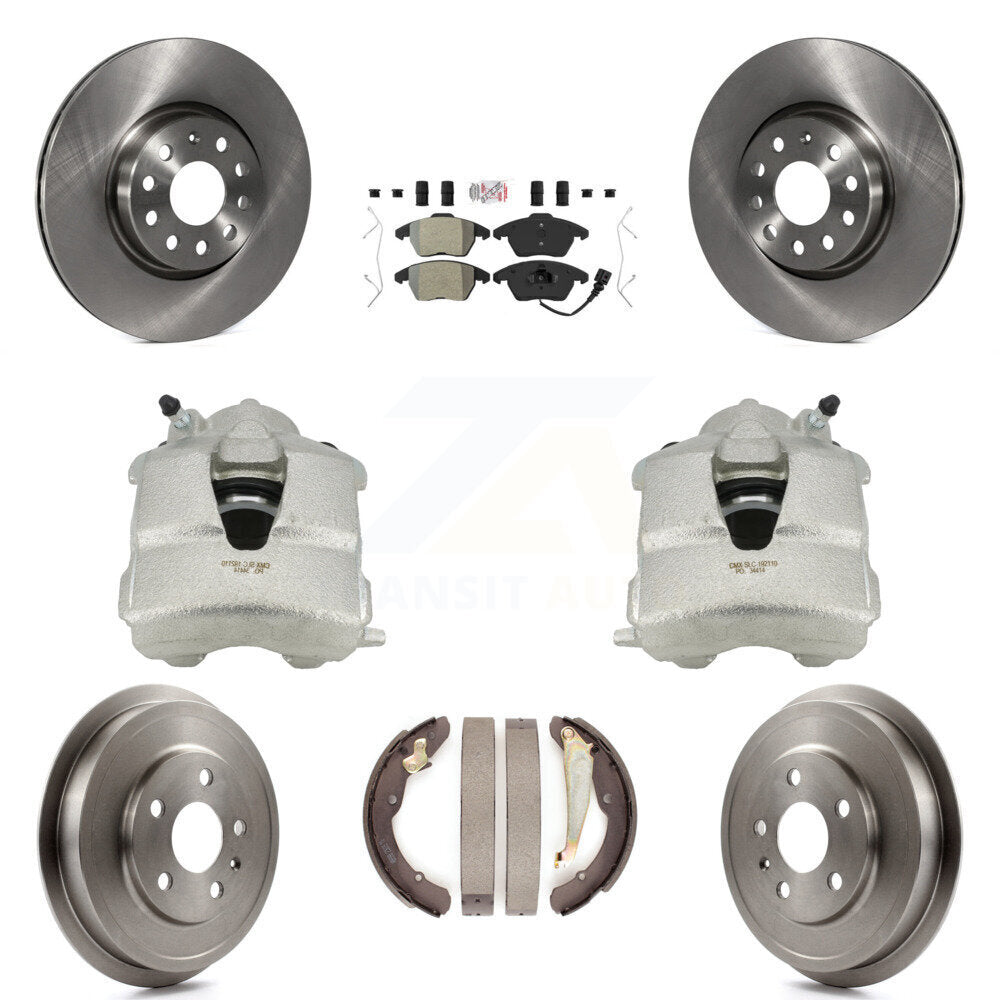 Transit Auto KC8-101448N Disc Brake Kit for 2011-2012 Volkswagen Jetta - Front and Rear product image