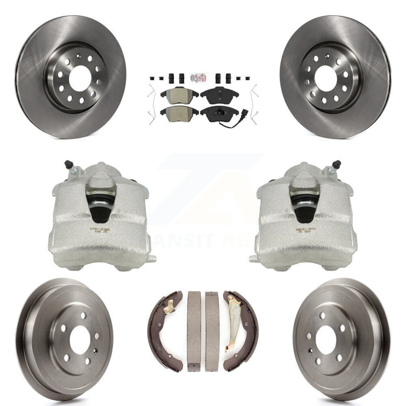 Transit Auto KC8-101448N Disc Brake Kit for 2011-2012 Volkswagen Jetta - Front and Rear product image