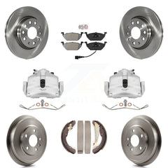 Transit Auto KC8-101449N Disc Brake Kit for 2011-2012 Volkswagen Jetta - Front and Rear product image