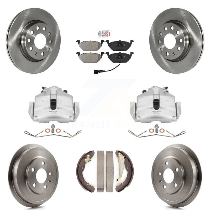 Transit Auto KC8-101449N Disc Brake Kit for 2011-2012 Volkswagen Jetta - Front and Rear product image