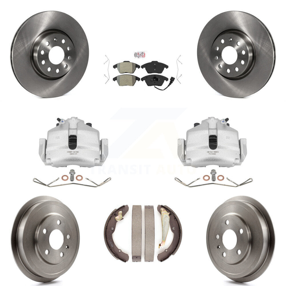 Transit Auto KC8-101450N Disc Brake Kit for 2011-2012 Volkswagen Jetta - Front and Rear product image