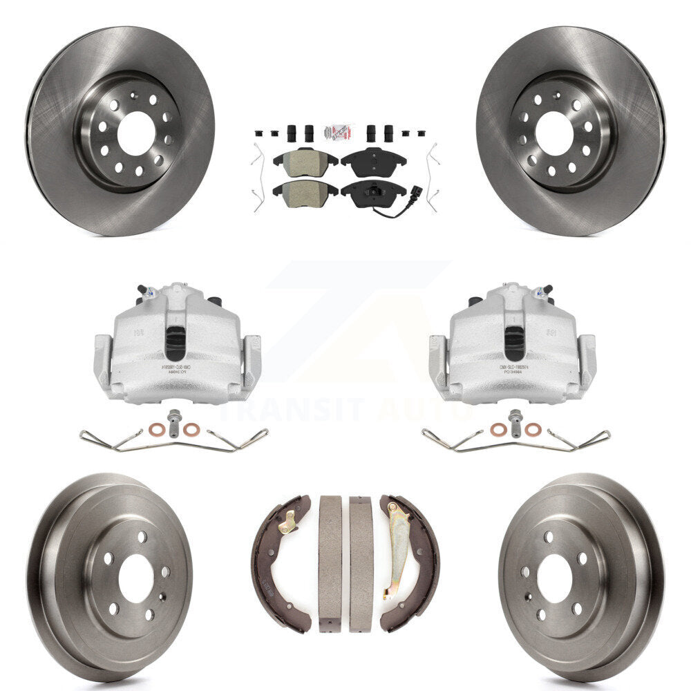 Transit Auto KC8-101451N Disc Brake Kit for 2011-2012 Volkswagen Jetta - Front and Rear product image
