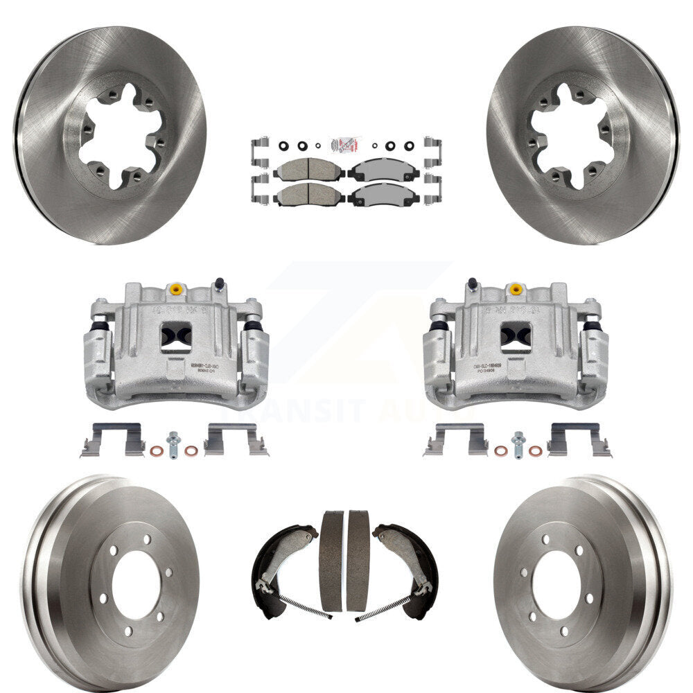 Transit Auto KC8-101452N Disc Brake Kit for 2004-2008 Isuzu i-290, Isuzu i-370, Isuzu i-280 & more - Front and Rear product image