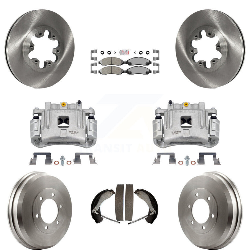 Transit Auto KC8-101452N Disc Brake Kit for 2004-2008 Isuzu i-290, Isuzu i-370, Isuzu i-280 & more - Front and Rear product image