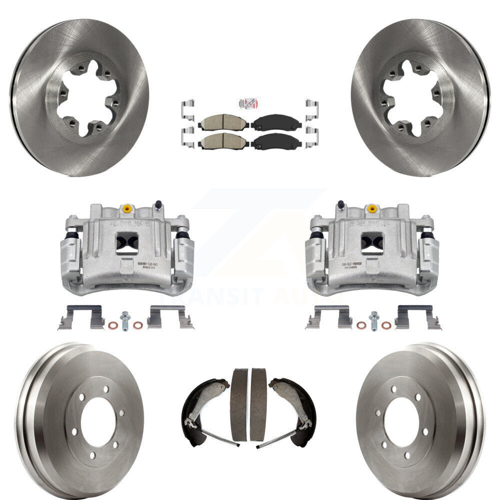 Transit Auto KC8-101453N Disc Brake Kit for 2004-2008 Isuzu i-290, Isuzu i-370, Isuzu i-280 & more - Front and Rear product image
