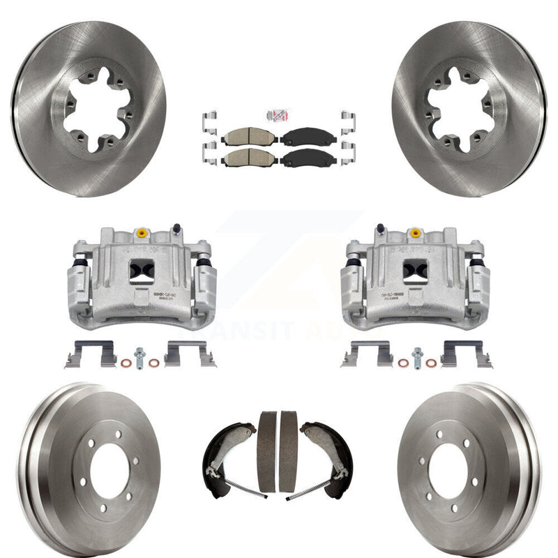 Transit Auto KC8-101453N Disc Brake Kit for 2004-2008 Isuzu i-290, Isuzu i-370, Isuzu i-280 & more - Front and Rear product image