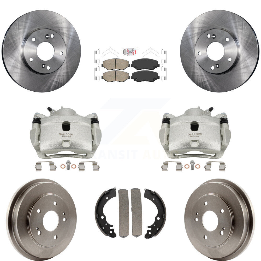 Transit Auto KC8-101459N Disc Brake Kit for 2007-2014 Honda Fit, Honda Accord - Front and Rear product image