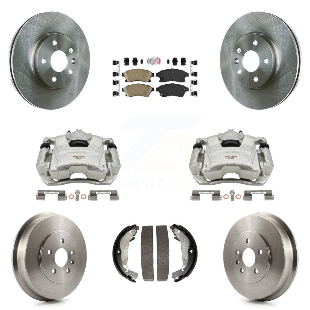 Transit Auto KC8-101463N Disc Brake Kit for 2011-2016 Chevrolet Cruze Limited, Chevrolet Cruze - Front and Rear product image