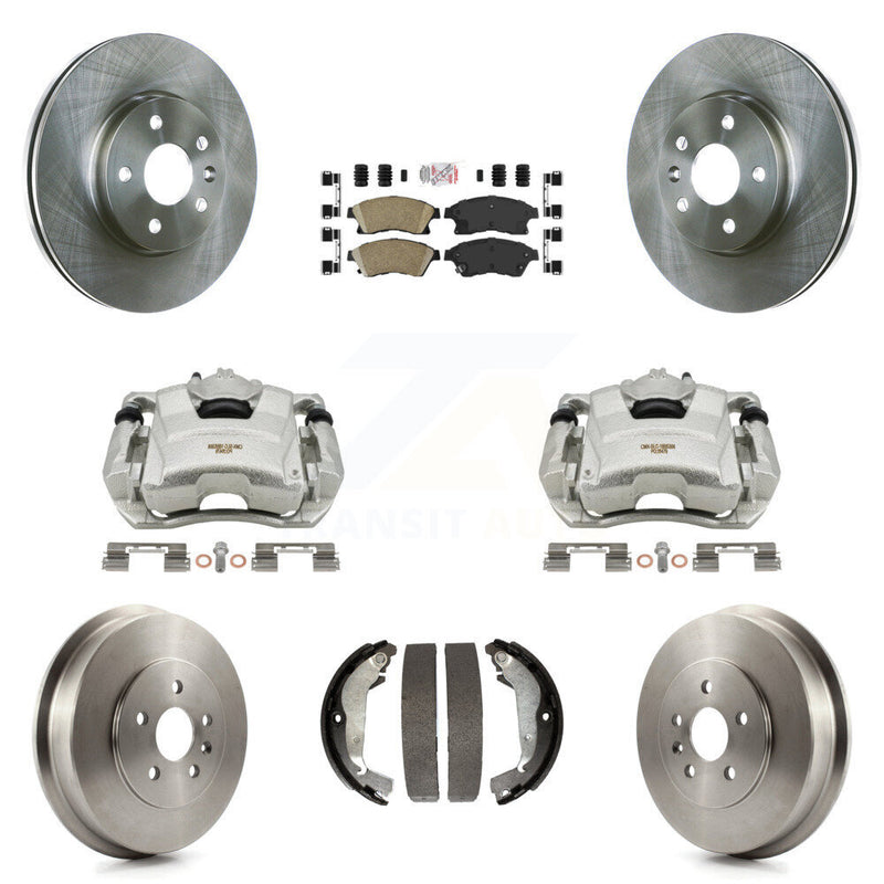 Transit Auto KC8-101463N Disc Brake Kit for 2011-2016 Chevrolet Cruze Limited, Chevrolet Cruze - Front and Rear product image