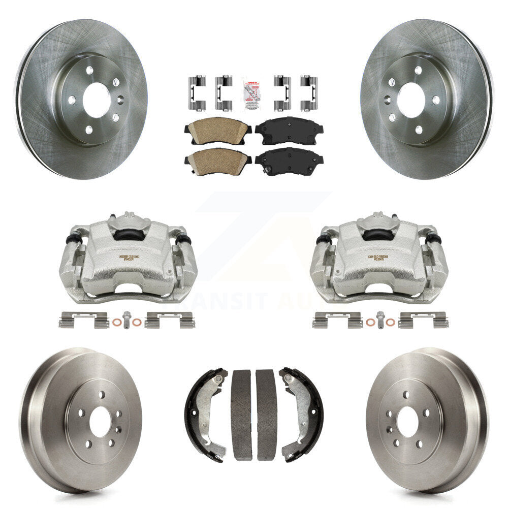 Transit Auto KC8-101464N Disc Brake Kit for 2011-2016 Chevrolet Cruze Limited, Chevrolet Cruze - Front and Rear product image