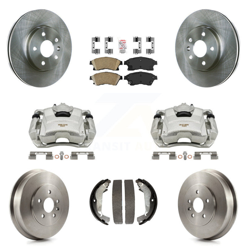 Transit Auto KC8-101464N Disc Brake Kit for 2011-2016 Chevrolet Cruze Limited, Chevrolet Cruze - Front and Rear product image