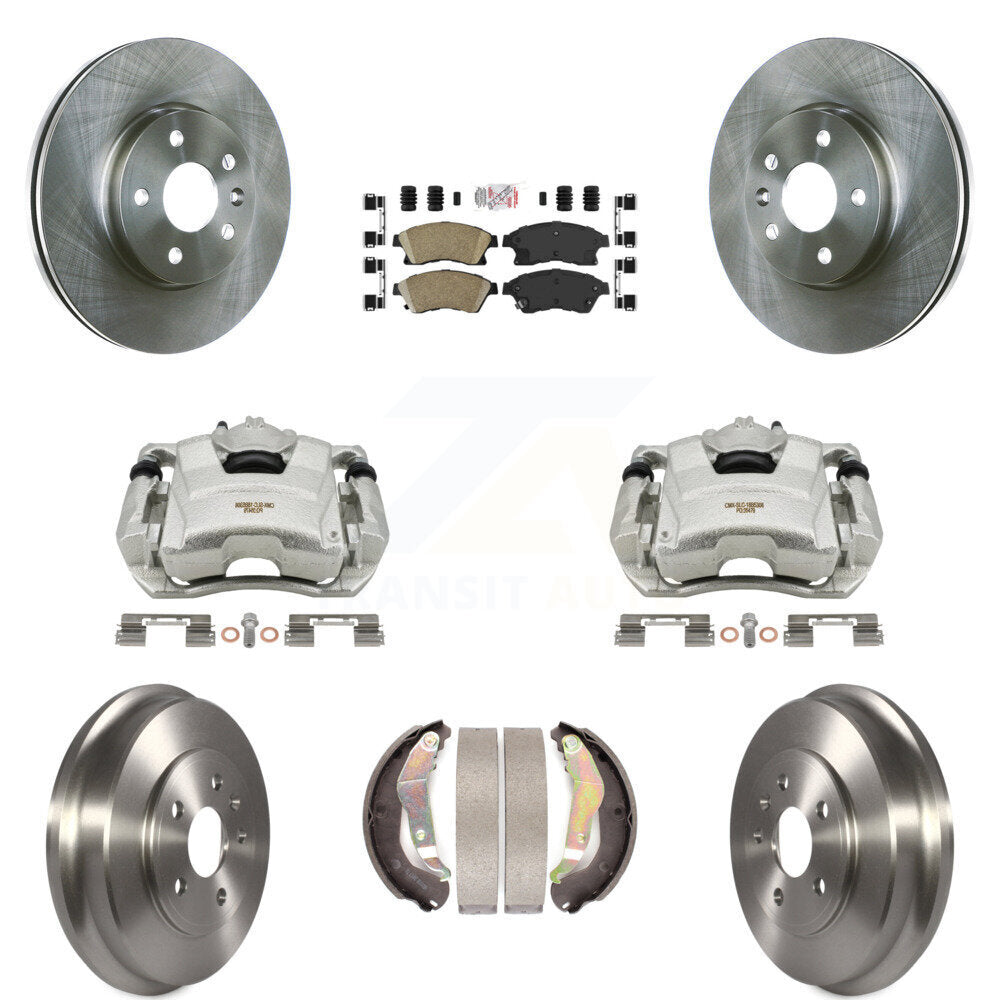 Transit Auto KC8-101465N Disc Brake Kit for 2012-2017 Chevrolet Sonic - Front and Rear product image