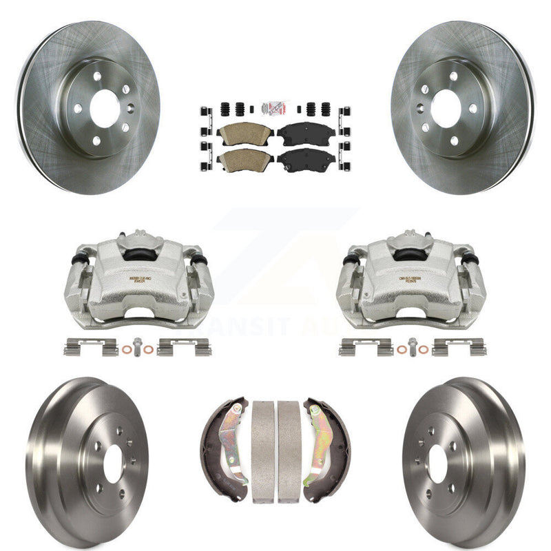 Transit Auto KC8-101465N Disc Brake Kit for 2012-2017 Chevrolet Sonic - Front and Rear product image