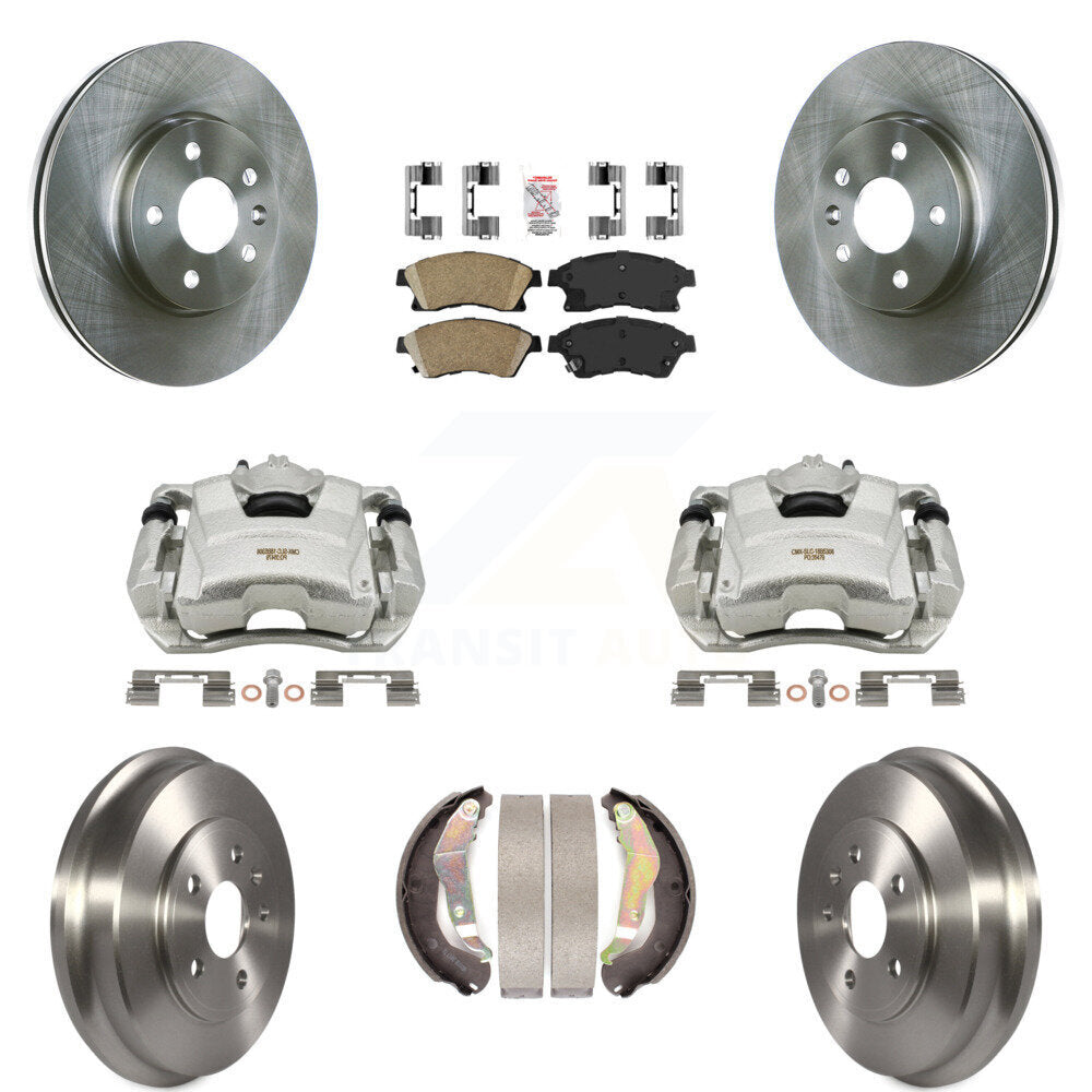 Transit Auto KC8-101466N Disc Brake Kit for 2012-2017 Chevrolet Sonic - Front and Rear product image