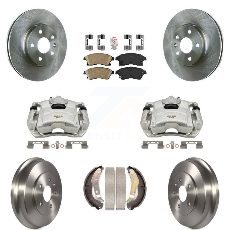 Transit Auto KC8-101466N Disc Brake Kit for 2012-2017 Chevrolet Sonic - Front and Rear product image