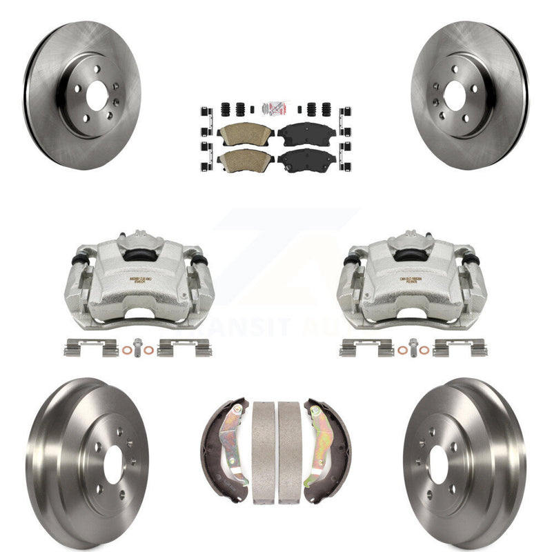 Transit Auto KC8-101467N Disc Brake Kit for 2013-2014 Chevrolet Sonic - Front and Rear product image