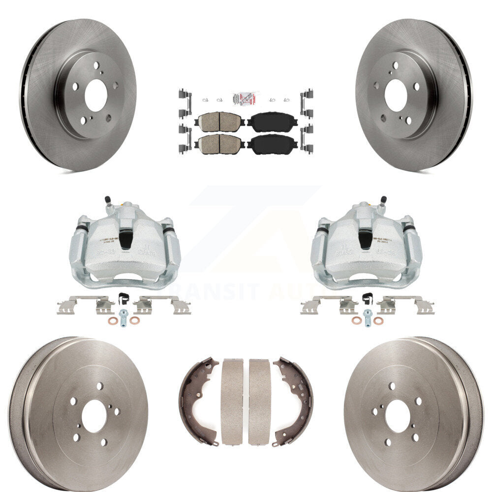 Transit Auto KC8-101469N Disc Brake Kit for 2004-2010 Toyota Sienna - Front and Rear product image
