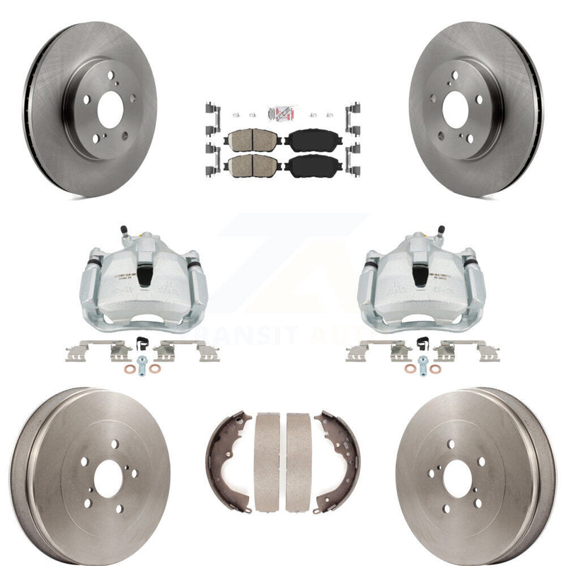 Transit Auto KC8-101469N Disc Brake Kit for 2004-2010 Toyota Sienna - Front and Rear product image