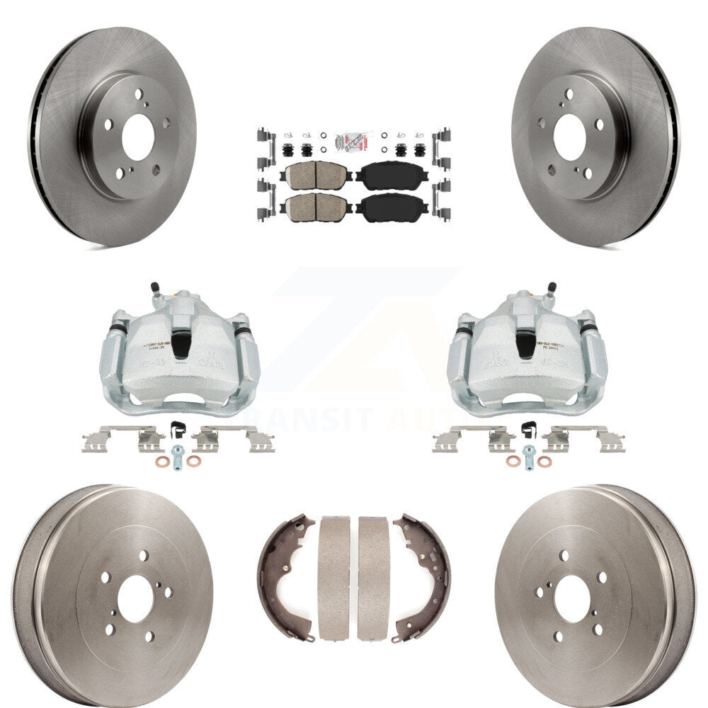 Transit Auto KC8-101470N Disc Brake Kit for 2004-2010 Toyota Sienna - Front and Rear product image