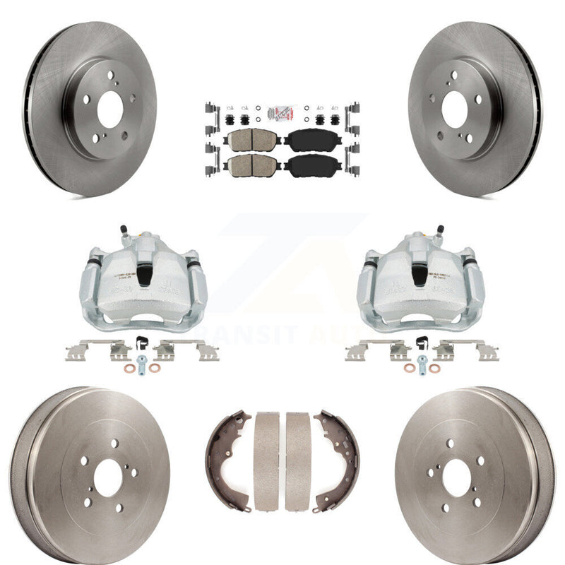 Transit Auto KC8-101470N Disc Brake Kit for 2004-2010 Toyota Sienna - Front and Rear product image