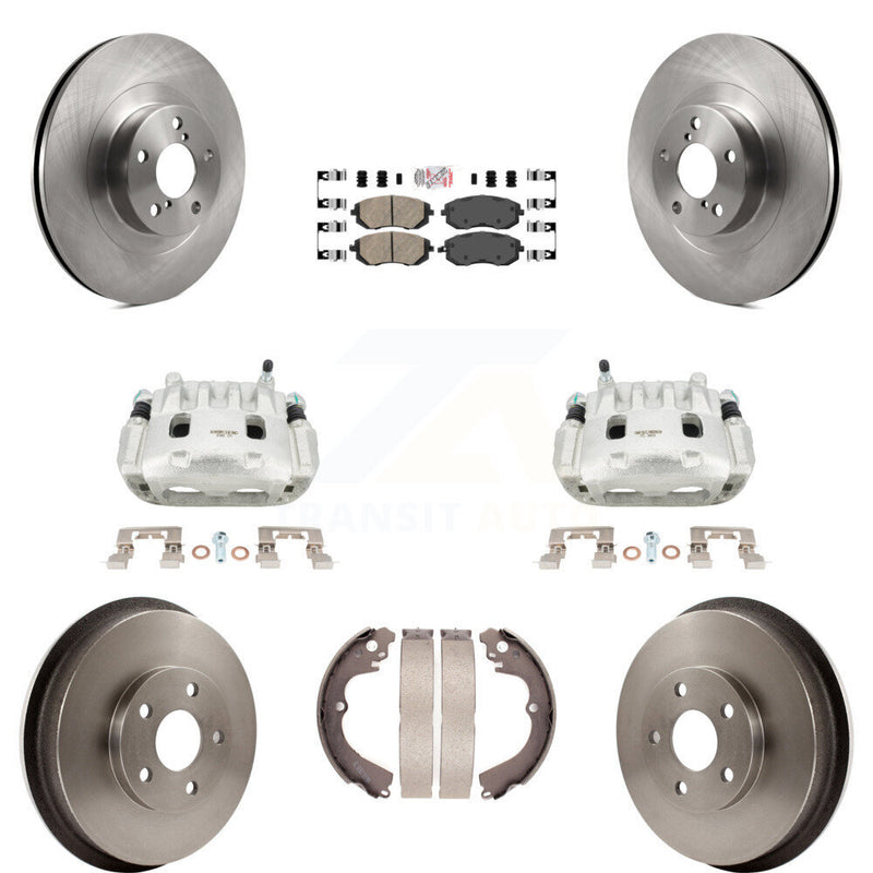 Transit Auto KC8-101477N Disc Brake Kit for 2003-2008 Subaru Forester, Subaru Impreza - Front and Rear product image