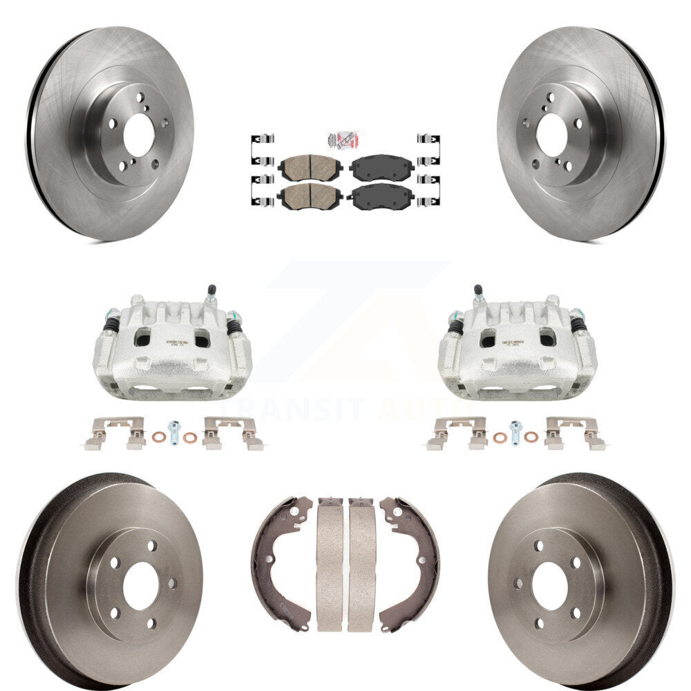 Transit Auto KC8-101478N Disc Brake Kit for 2003-2008 Subaru Forester, Subaru Impreza - Front and Rear product image