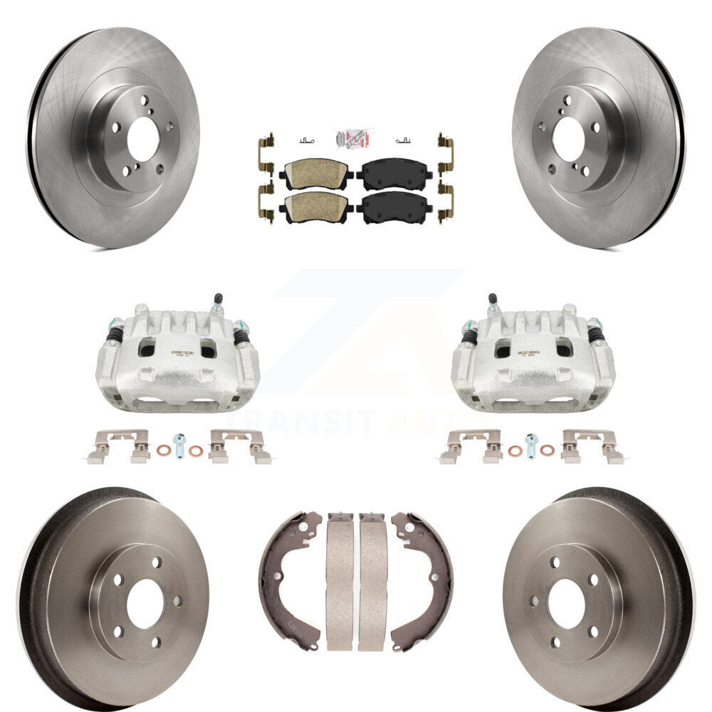 Transit Auto KC8-101479N Disc Brake Kit for 2003 Subaru Impreza - Front and Rear product image