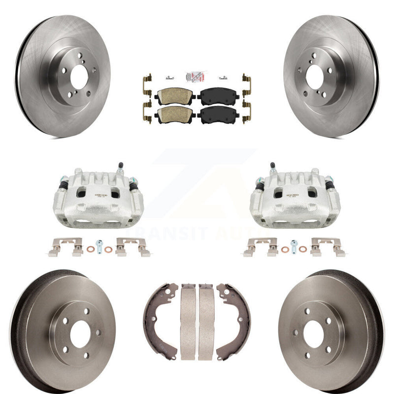 Transit Auto KC8-101479N Disc Brake Kit for 2003 Subaru Impreza - Front and Rear product image