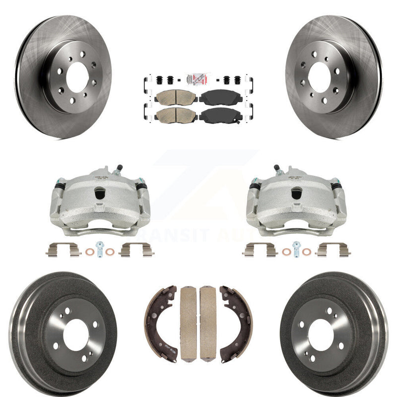 Transit Auto KC8-101482N Disc Brake Kit for 2001-2005 Honda Civic - Front and Rear product image