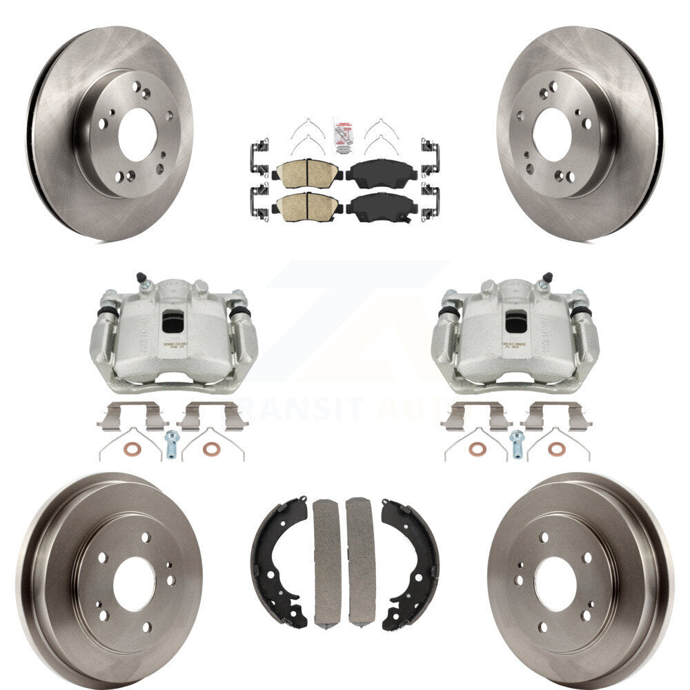 Transit Auto KC8-101483N Disc Brake Kit for 2012-2015 Honda Civic - Front and Rear product image
