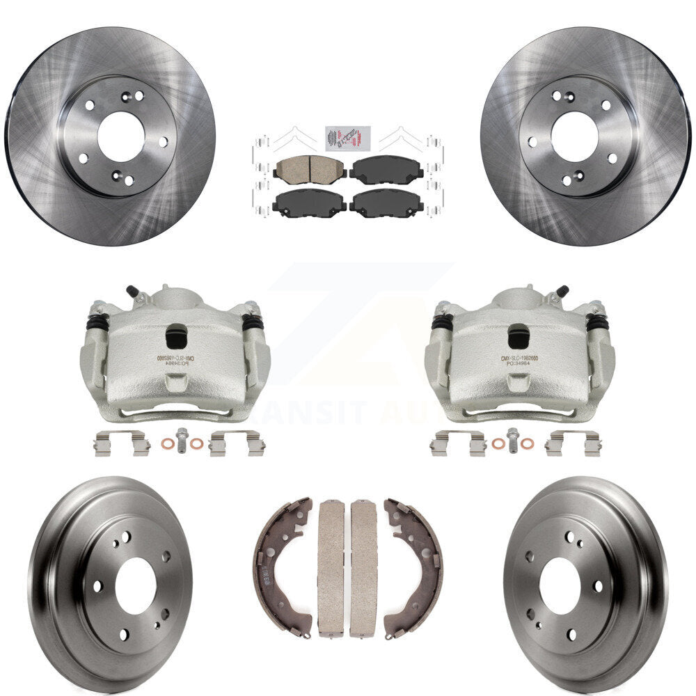 Transit Auto KC8-101486N Disc Brake Kit for 2014-2015 Honda Civic - Front and Rear product image