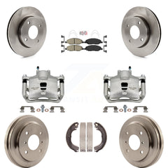 Transit Auto KC8-101488N Disc Brake Kit for 2009-2011 Nissan Versa - Front and Rear product image