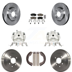 Transit Auto KC8-101489N Disc Brake Kit for 2007-2012 Nissan Versa - Front and Rear product image