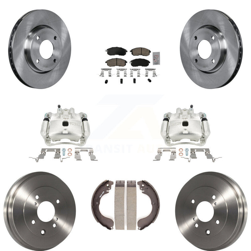 Transit Auto KC8-101489N Disc Brake Kit for 2007-2012 Nissan Versa - Front and Rear product image