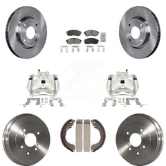 Transit Auto KC8-101490N Disc Brake Kit for 2007-2012 Nissan Versa - Front and Rear product image
