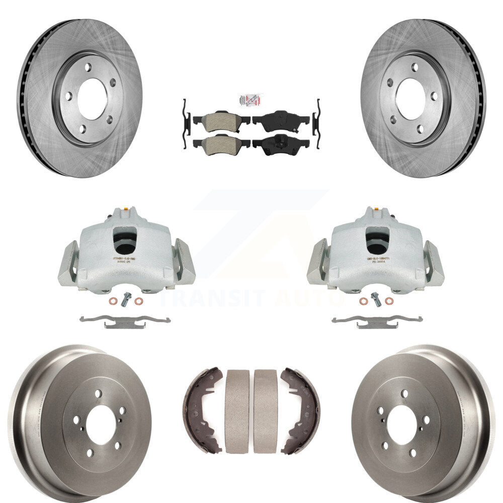 Transit Auto KC8-101491N Disc Brake Kit for 2001-2007 Chrysler Town & Country, Dodge Caravan, Dodge Grand Caravan - Front and Rear product image