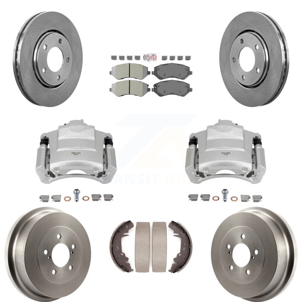 Transit Auto KC8-101492N Disc Brake Kit for 2004-2007 Chrysler Town & Country, Dodge Caravan, Dodge Grand Caravan - Front and Rear product image