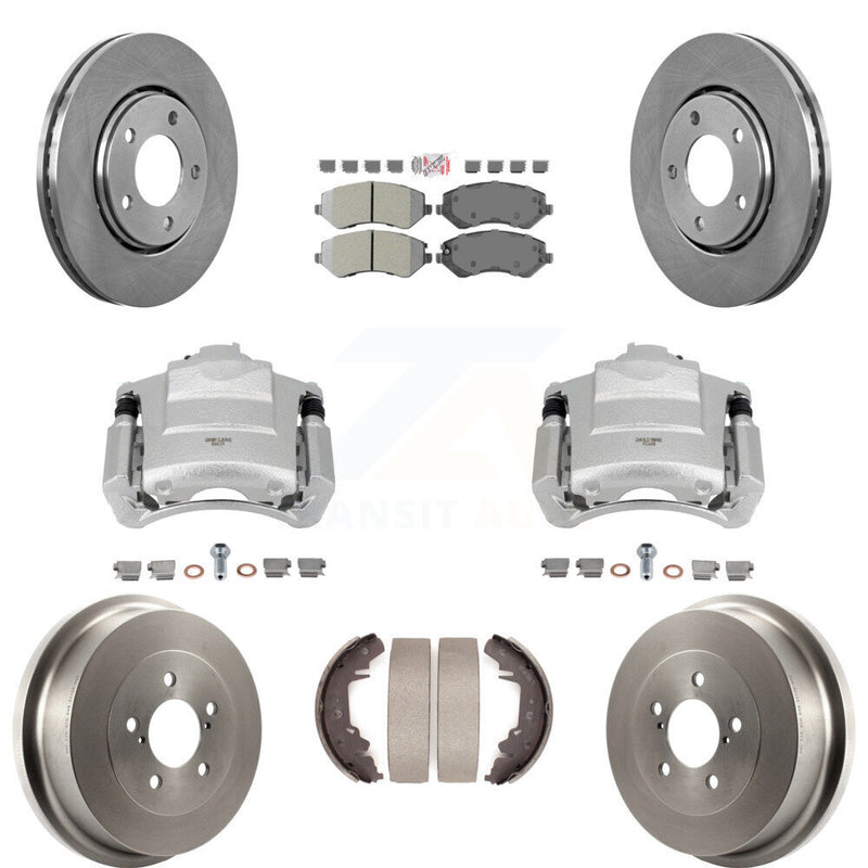 Transit Auto KC8-101492N Disc Brake Kit for 2004-2007 Chrysler Town & Country, Dodge Caravan, Dodge Grand Caravan - Front and Rear product image