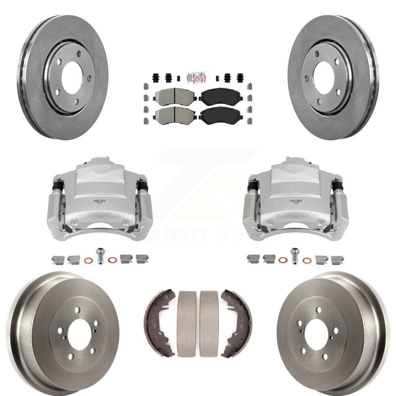 Transit Auto KC8-101493N Disc Brake Kit for 2004-2007 Chrysler Town & Country, Dodge Caravan, Dodge Grand Caravan - Front and Rear product image