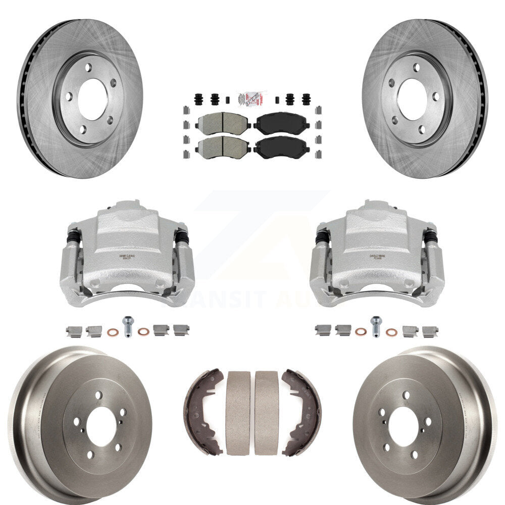 Transit Auto KC8-101496N Disc Brake Kit for 2006 Dodge Grand Caravan - Front and Rear product image