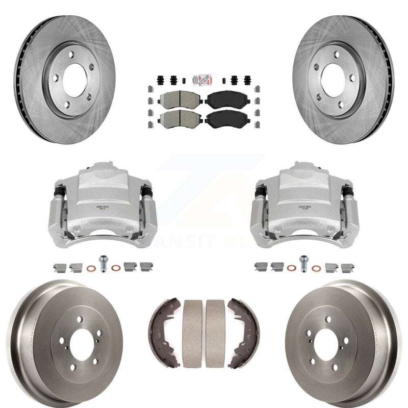 Transit Auto KC8-101496N Disc Brake Kit for 2006 Dodge Grand Caravan - Front and Rear product image