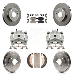 Transit Auto KC8-101498N Disc Brake Kit for 2011-2019 Ford Fiesta - Front and Rear product image