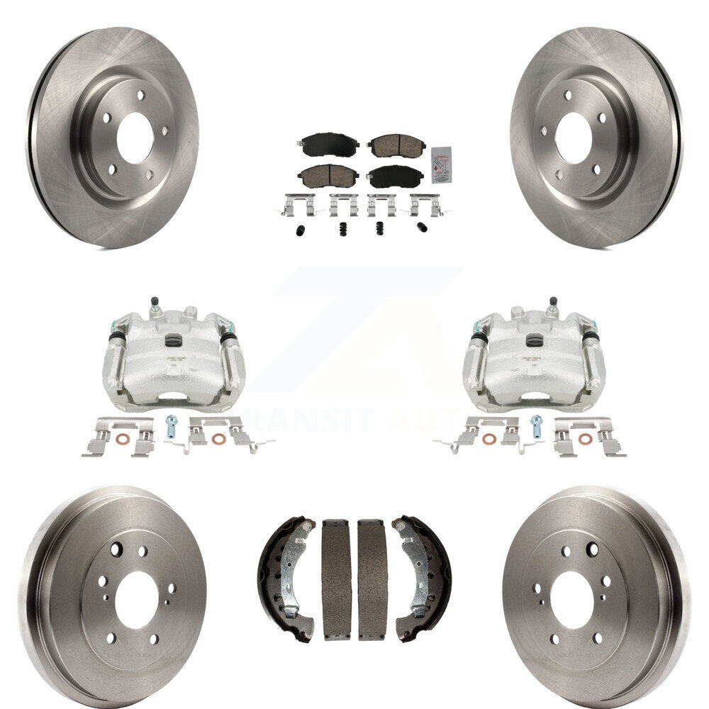 Transit Auto KC8-101499N Disc Brake Kit for 2017-2019 Nissan Sentra - Front and Rear product image