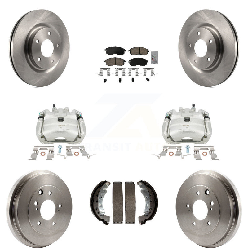 Transit Auto KC8-101499N Disc Brake Kit for 2017-2019 Nissan Sentra - Front and Rear product image